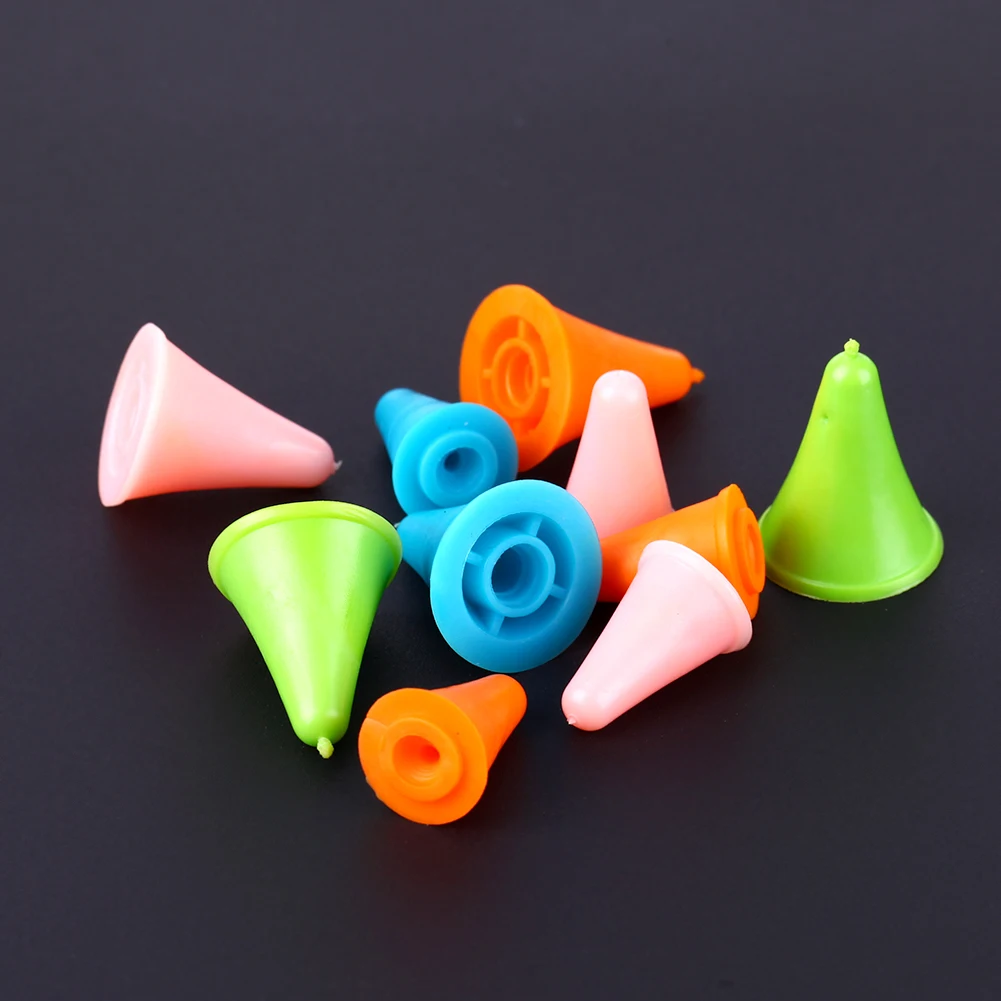 10 шт. резиновый конус Форма вязать Вязание колпачок для игл советы точка