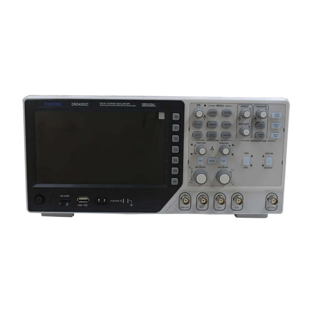 Цифровой мультиметр Hantek DSO4202C USB осциллограф 200 МГц 2 канала ЖК дисплей Ручной