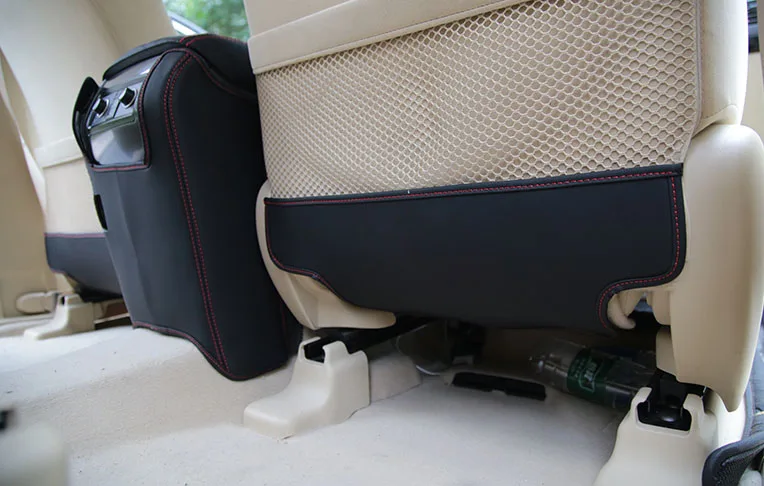 

3pcs for TOYOTA PRADO Seat kick pad Rear center anti kick pad