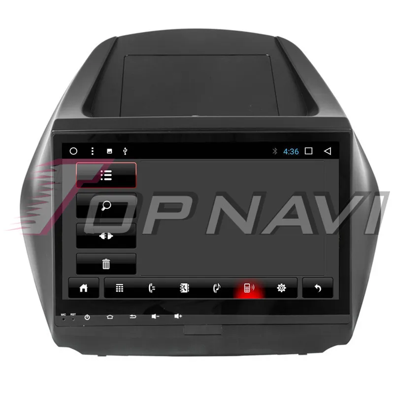 Автомобильный ПК GPS навигатор Android 8 1 для Hyundai ix35 2010 10 ''Topnavi большой экран авто