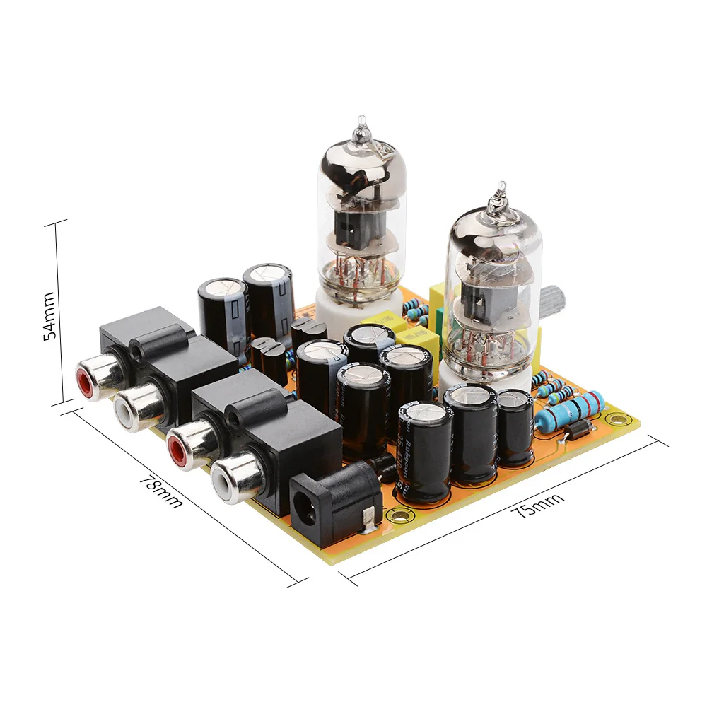 AIYIMA 6J1 электронная трубка Hi Fi предусилитель платы класса A AMP 6J2 вакуумный для