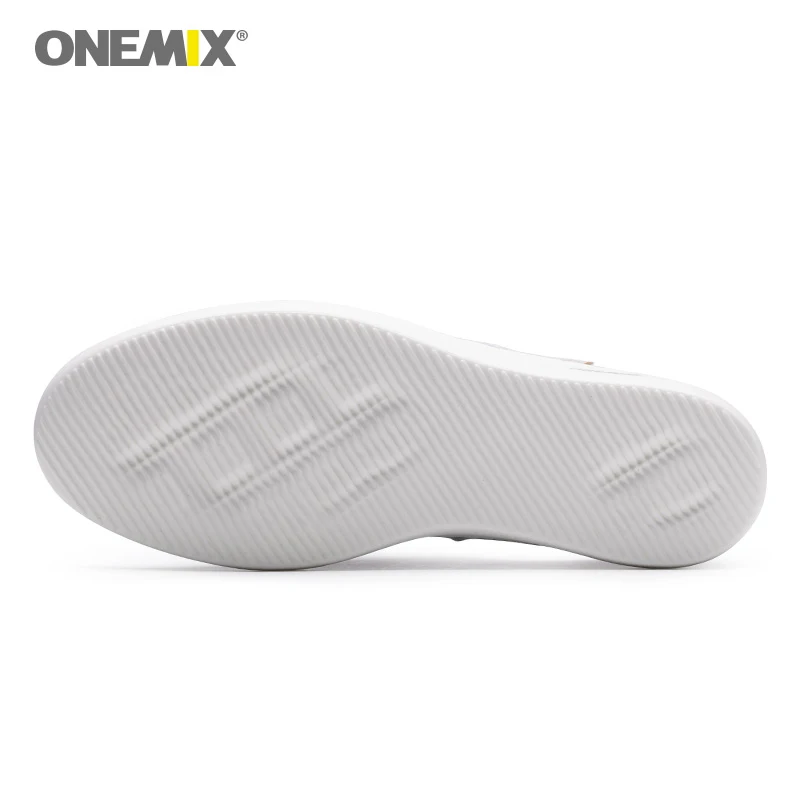 Женские и мужские кроссовки ONEMIX розовые легкие на платформе спортивная обувь для