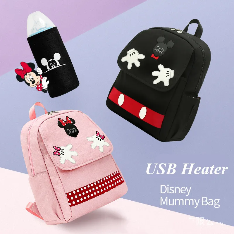 Горячая Распродажа Disney USB обогреватель материнской коляска сумка для