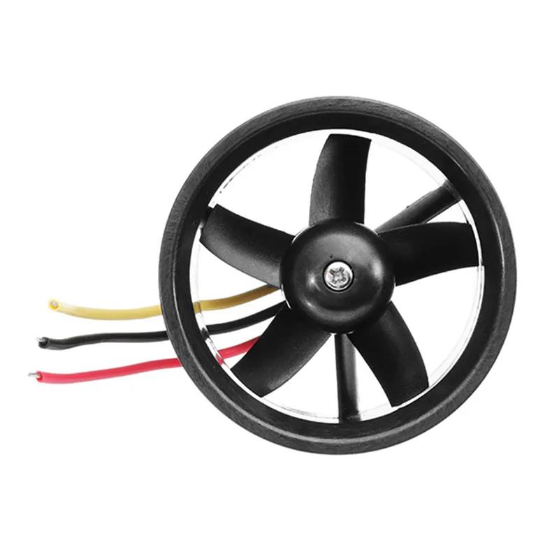 Воздуховентилятор EDF 64 мм с бесщеточным электродвигателем 4500KV для