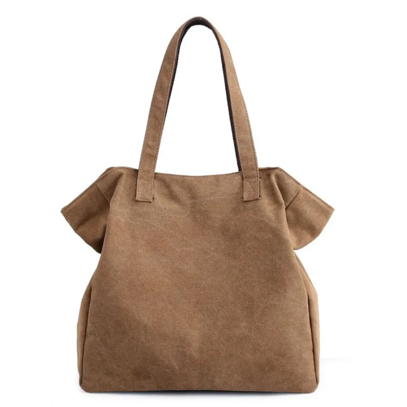 Новая классическая женская сумка YOOFISH повседневная Холщовая Сумка вместительная