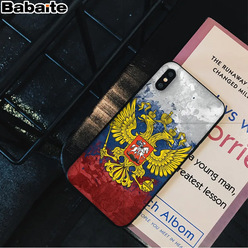 Babaite Armenia Albania флаг России герб DIY чехол для телефона для Apple iPhone 8 7 6 6S Plus X XS MAX 5 5S SE XR чехол