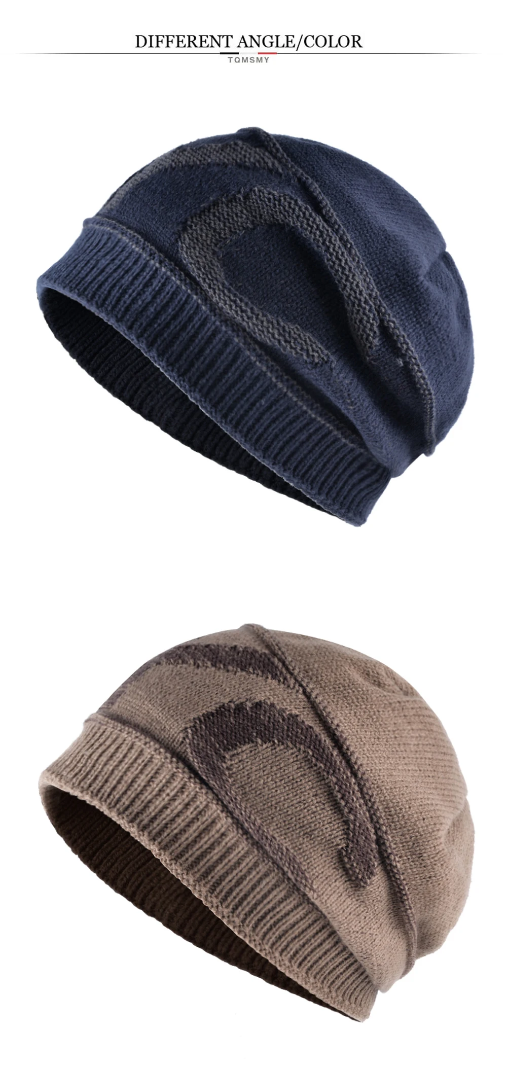 TQMSMY Мужская зимняя шапка Skullies, вязаная шерстяная шапка с буквенным принтом nyc bone, двухслойные теплые шапки, мужские шапочки, повседневная Лыжная Шапка gorros