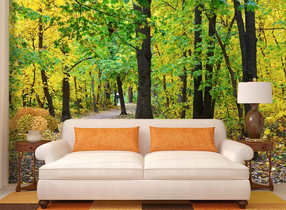 

[Self-Adhesive] 3D Beautiful Country Road 99 Wall Paper mural Wall Print Decal Wall Murals