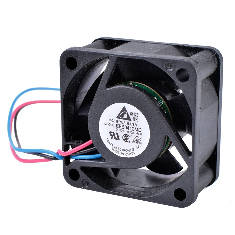 EFB0412MD 4020 40x40x20 мм 40 вентилятор 12 В 0.10A 3 проводной 3pin H3C 3600 переключатель охлаждающий