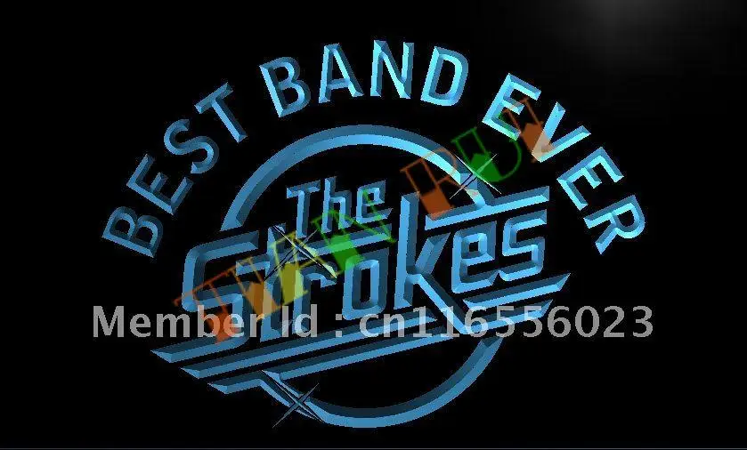 

LA340- Best Band Ever The Strokes LED Neon Light Sign