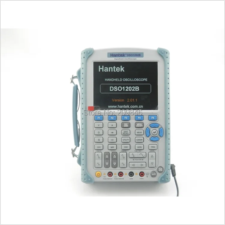 DHL EMS Бесплатная доставка Hantek dso1202b цифровой Ручной осциллограф мультиметр 200 мГц