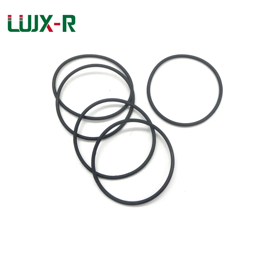 

LUJX-R 5pcs Thickness 7mm Rubber O Ring Seal Washer OD38/50/60/71/76/86/90/96~125mm NBR O-Ring Sealing Oil Proof Seal Gasket
