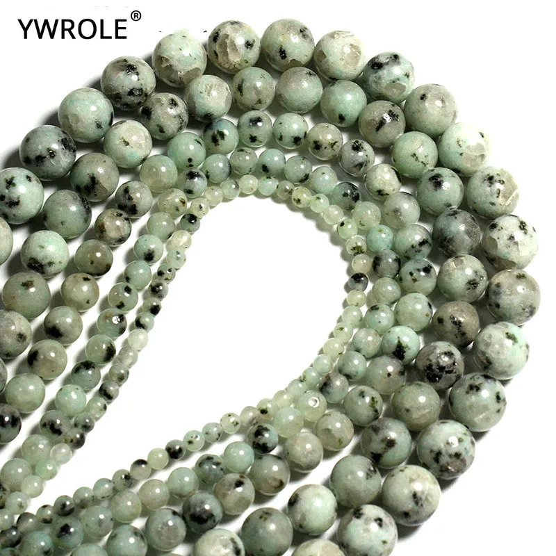 Оптовая продажа гранитный синий натуральный камень свободные бусины