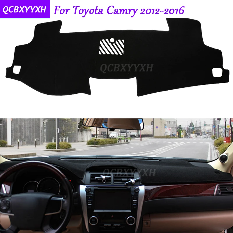 Коврик для приборной панели Toyota Camry 2012 2017 защитный коврик интерьера Photophobism
