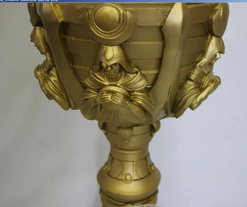 1:1 полноразмерная Трофейная чашка League of Legends вес 49 см 6 кг|league cup trophy|trophy cuptrophy award |
