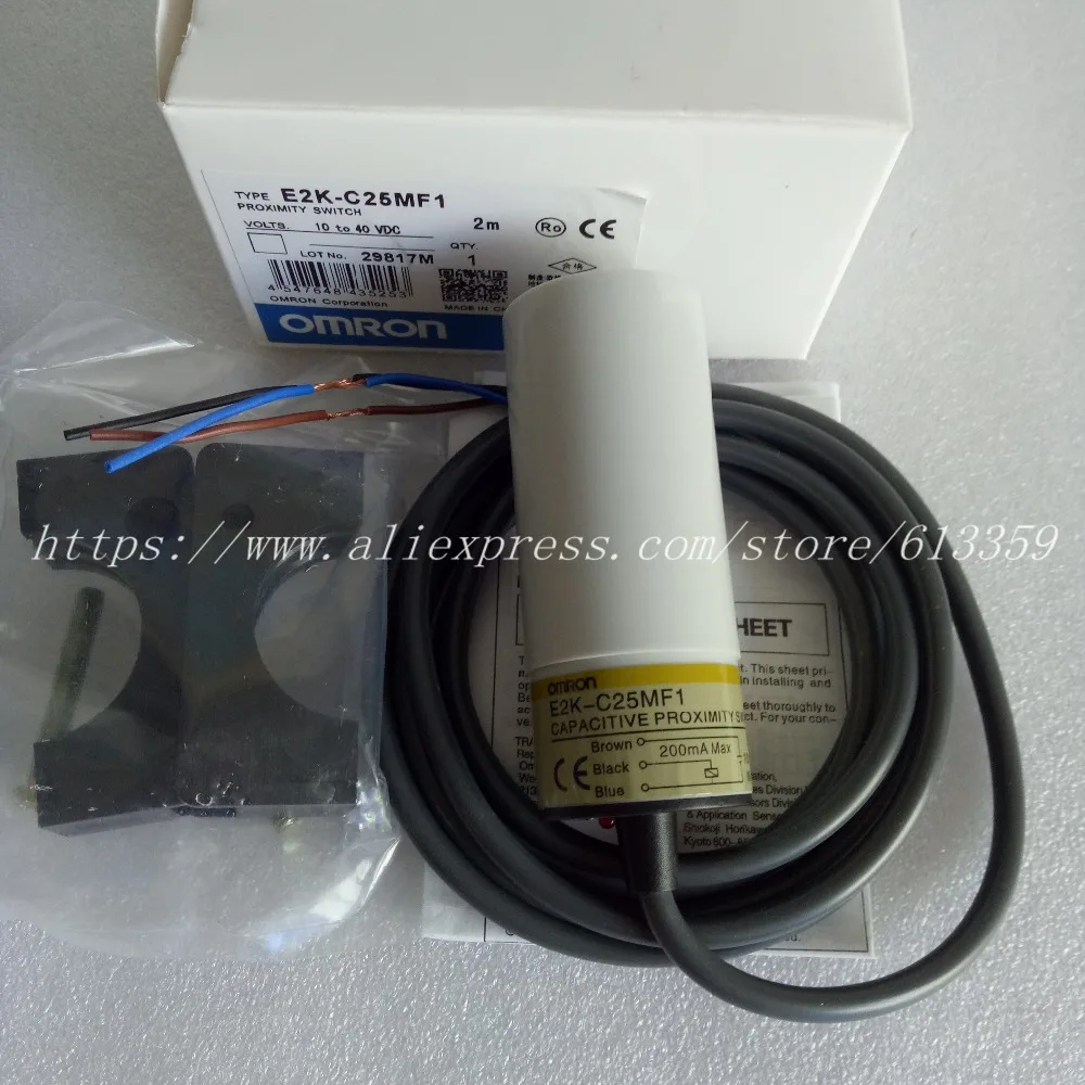 E2K-C25MF1 Omron PNP нет емкостный датчик приближения с регулируемой чувствительностью высокое качество