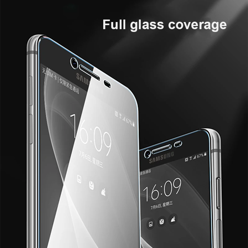 for Samsung c5 mobile phone film 3D surface screen protector samsung galaxy a5 2018 automatic adsorption tempered glass | Мобильные