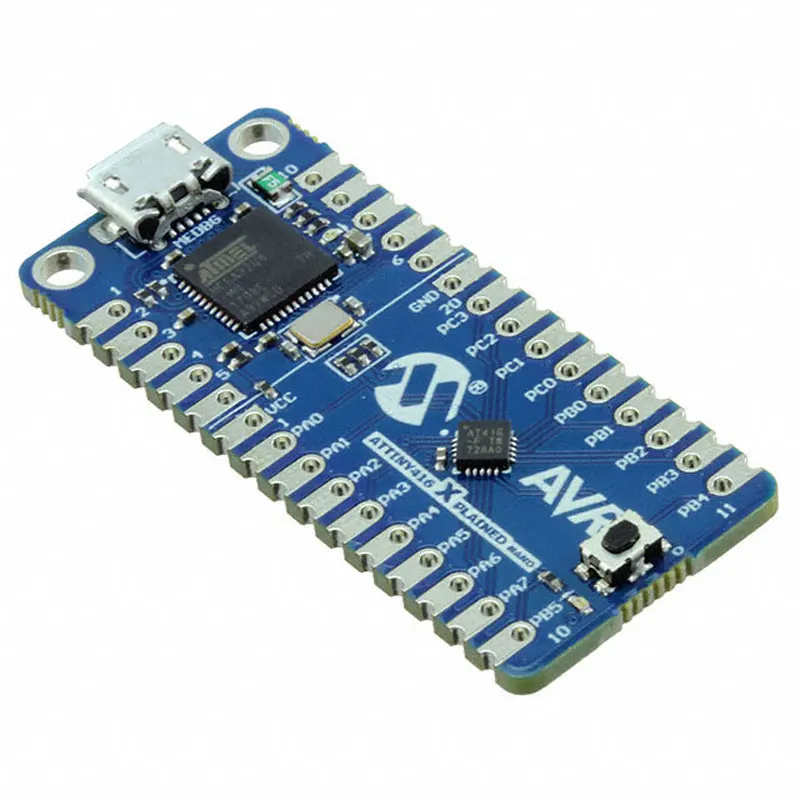 ATTINY416 XNANO ATtiny416 xplaining Nano ATtiny AVR MCU 8 Bit Встроенная оценочная плата|Интегральные схемы|