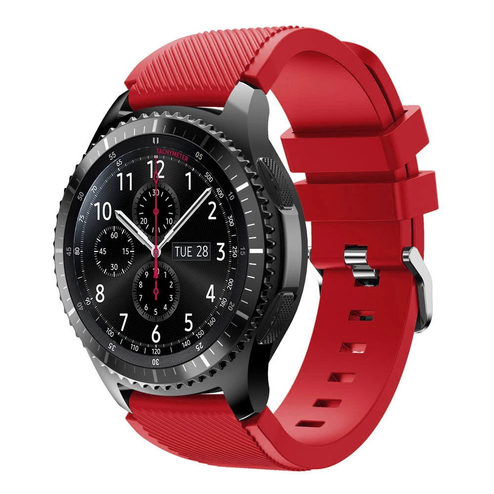Силиконовый браслет для Xiaomi Huami Amazfit Bip Stratos 2/2 S TEMPO Watch Band для samsung gear S3 S2 браслет ремень