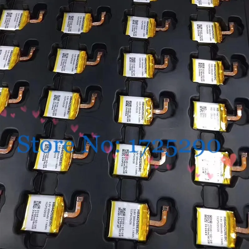 1 шт. HB442528EBC аккумулятор 300 мАч для huawei watch 1th W1