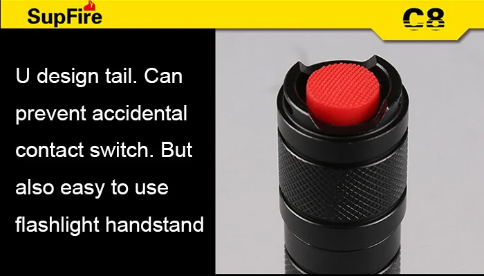 Supfire C8 R5 Cree XPE светодиодный фонарик 5 моделей лампа Lanterna тактический