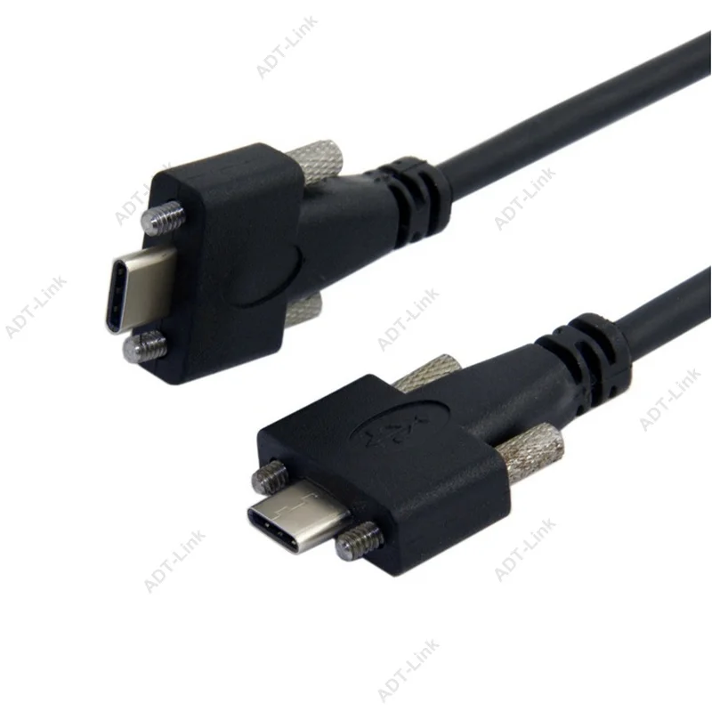Кабель USB 3 1 Type-c для фото-и видеокамер с винтовым замком | Электроника