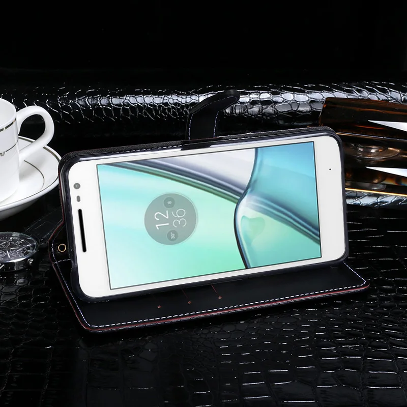 Itgoogo For Motorola Moto G4 Play Case Cover Luxury Leather Flip Protective Phone Back | Мобильные телефоны и аксессуары