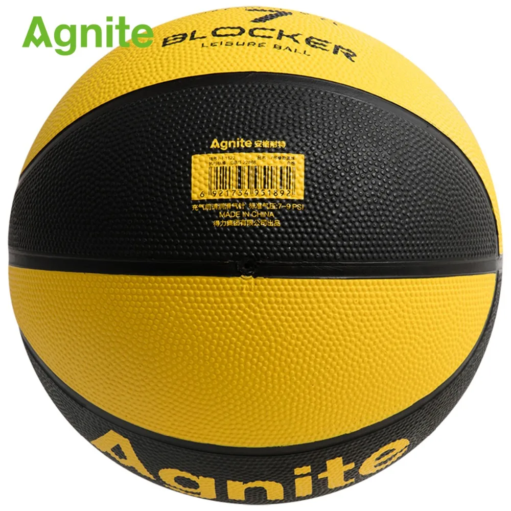 Agnite F1122 Официальный баскетбольный Размер 7 резиновый стандартный мужской мяч