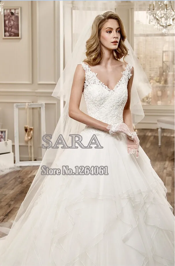 Очаровательное сексуальное бальное платье с открытой спиной свадебные платья