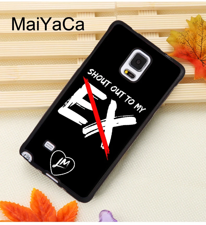 MaiYaCa маленький микс подписи текст логотип Чехол для samsung Galaxy A50 A70 A10 A20 A30 A40 S7 S8 S9 S10 S10e Note 8, 9, 10, плюс