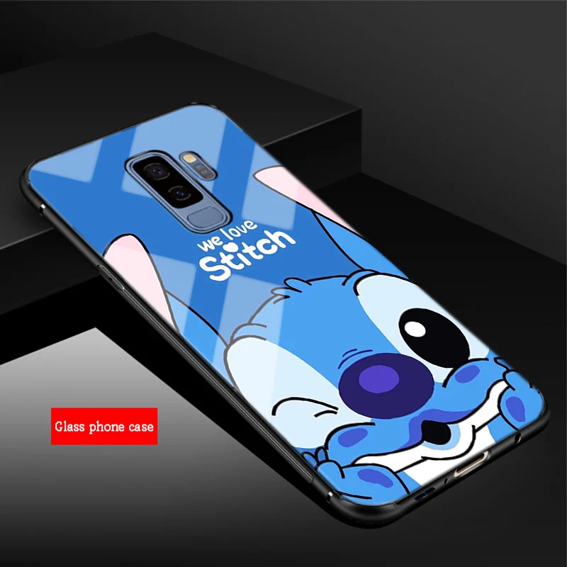 Жутким черепом сотовый Чехол из закаленного стекла для телефона для samsung Galaxy A6 A6S A8 A8S J6 J8 S8 S9 S10 PLUS, NOTE 8, 9