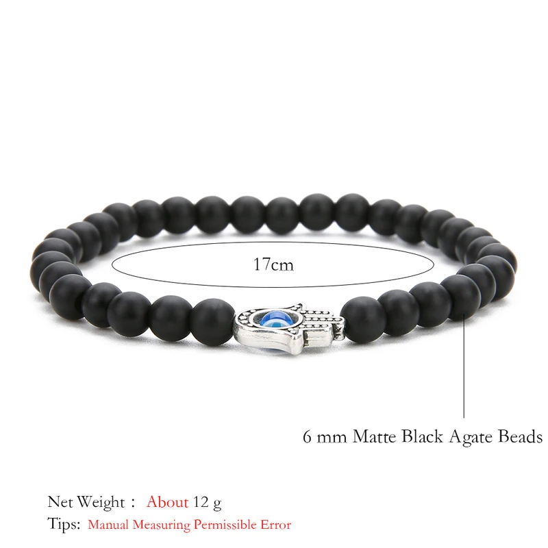 Модные браслеты Амулеты OAIITE с изображением руки Фатимы Хамса и злых глаз для