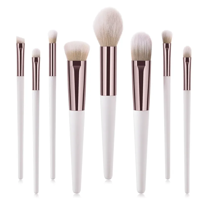 ПВХ 8 шт. белая деревянная ручка кофейная трубка серые волосы высокое качество