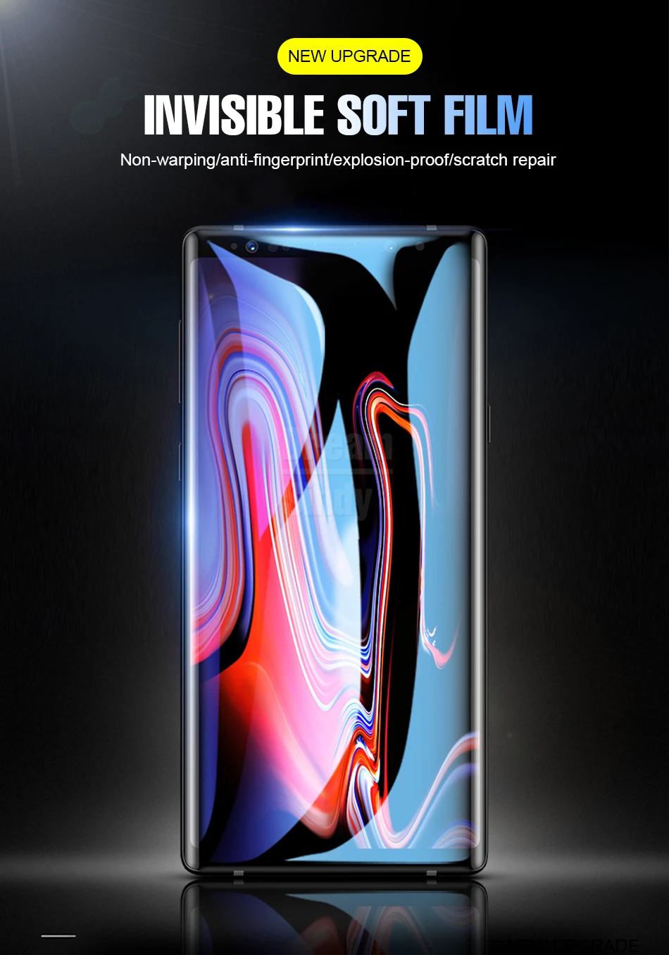 Полное покрытие мягкая Гидрогелевая Защитная пленка для samsung Galaxy S8 S9 PLus Note 8 9 S6 S7 EDGE защитная пленка(не стекло