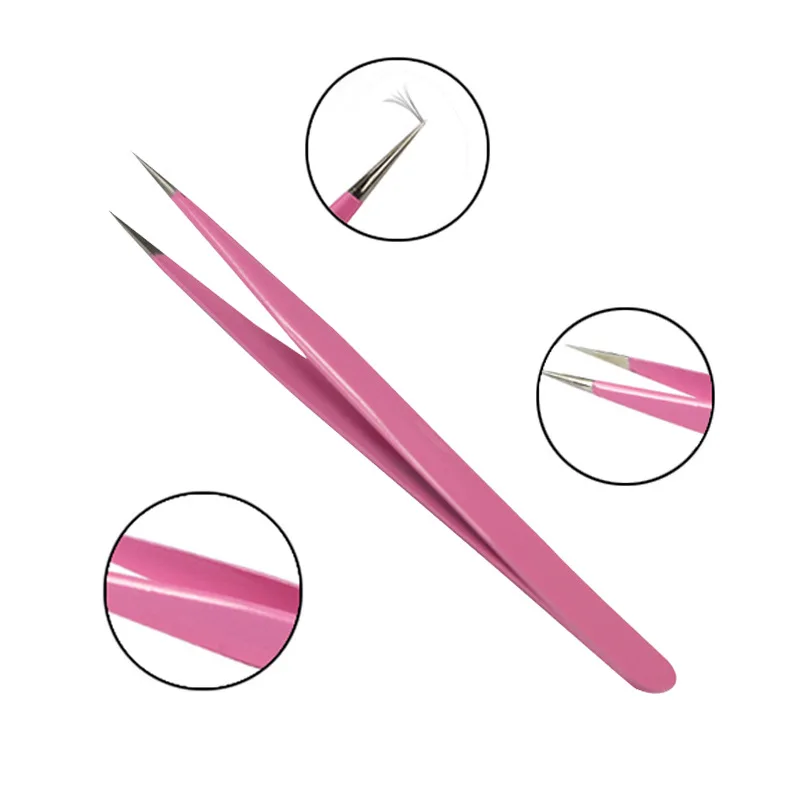 Антистатические пинцеты из нержавеющей стали пинцет для бровей инструменты