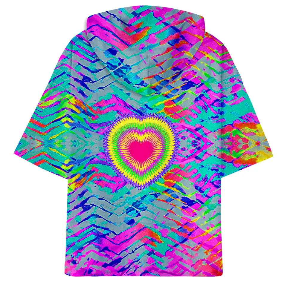 3D Tie Dye Flashbacks Толстовка Футболка мужская женская цветная психоделическая Футболка модная Harajuku фирменная футболка одежда