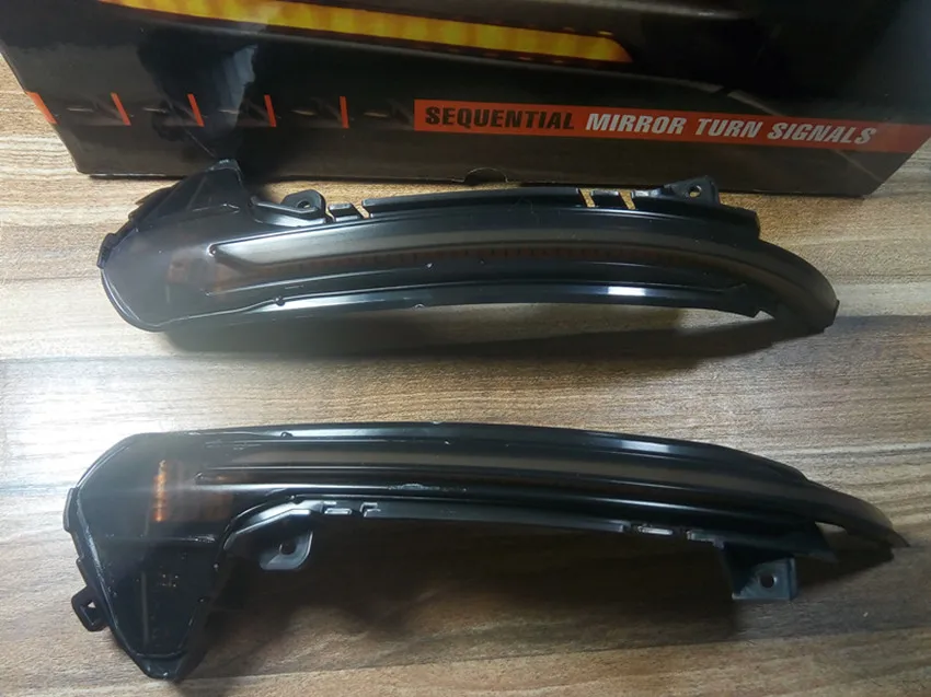 Динамический боковое зеркало молдинг кузова for A6 C7 C7.5 4G RS6 гибкие чехлы из