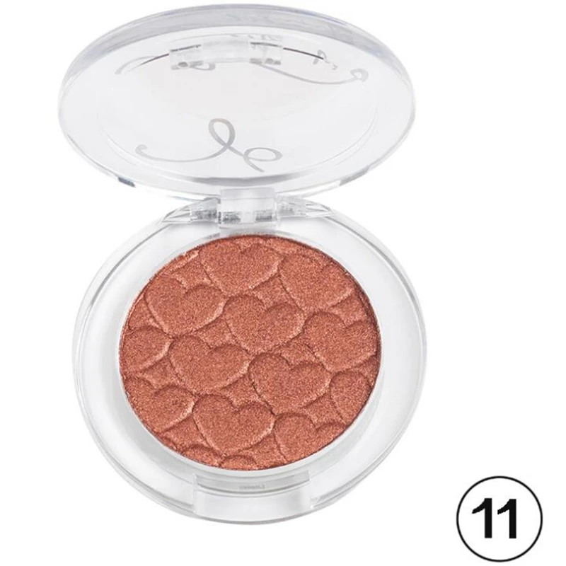 Горячая 1 шт. Красный Коричневый Профессиональный макияж тени для век Палитра