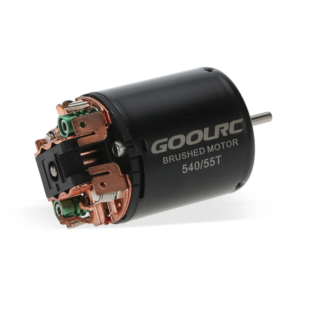 GoolRC 540 55T матовый мотор с 60A ESC Combo для 1/10 Axial SCX10 RC4WD D90 RC Гусеничный альпинистский автомобиль