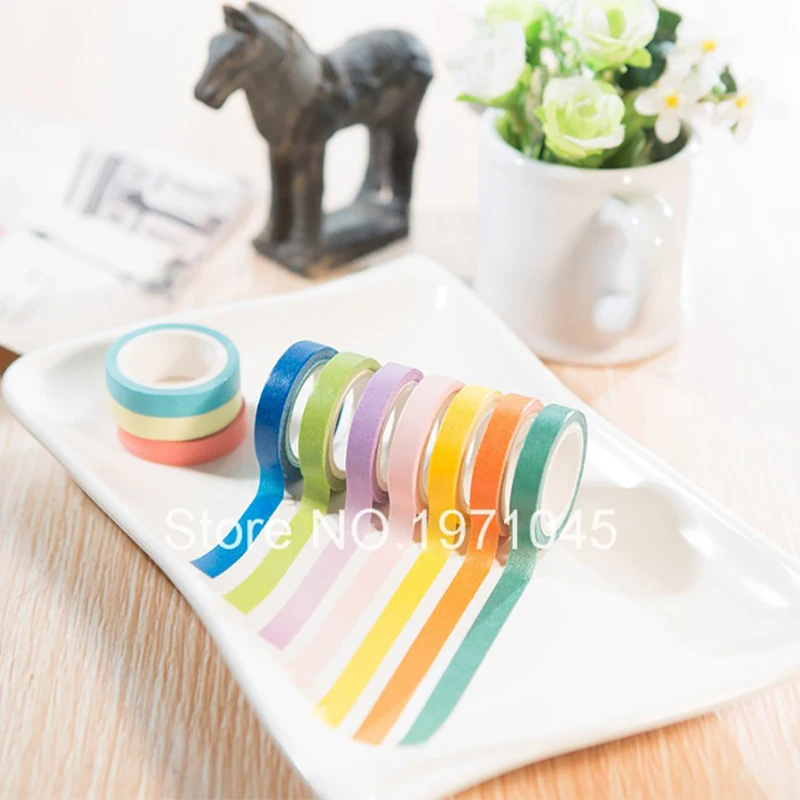 Новая мода 30 шт./лот Радуга ваши липкая 3 коробки японская бумага печать клейкая