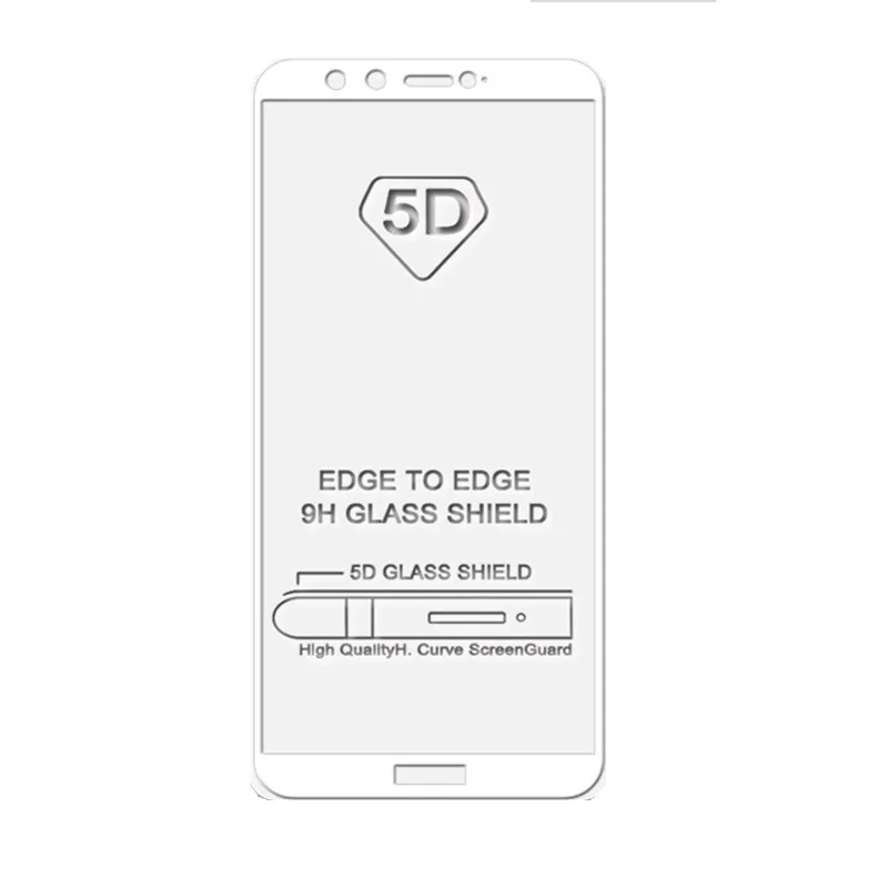 Honor 9 lite -White Закалённое защитное стекло на huawey huawei honor 9 Lite Размер дисплея 5.65" стекло защита экрана пленка стекла закаленное стекло на хуавей хонор 9 лайт полный экран защитный tempered glass screen protector - Цвет: Honor 9 lite -White