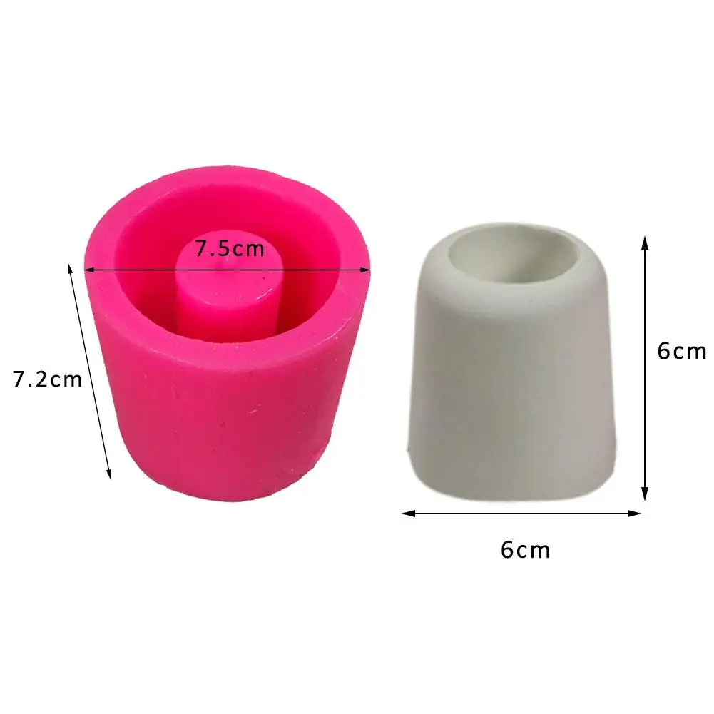 Формы для бетона Круглые цветочные горшки силиконовая форма украшения дома