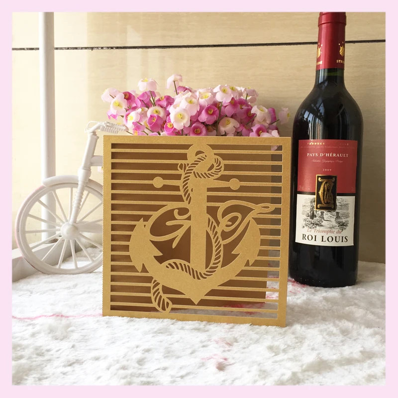 12 шт./партия Бесплатная доставка Якорь Дизайн морская тема навигация мореходство