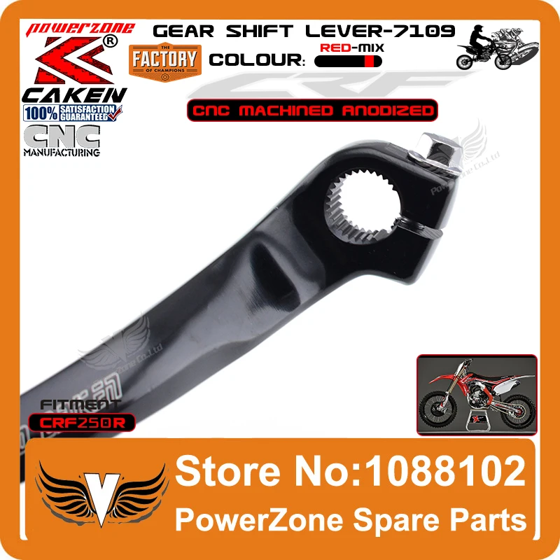 CNC рычаг для коробки передач CRF250R CRF 250R 2010 2015 мотокросса MX Enduro Dirt bike внедорожник