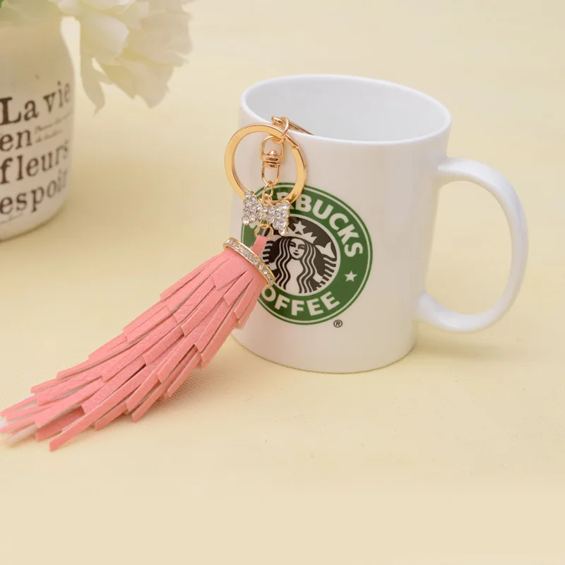 Новинка искусственная подвеска с бантом бижутерия для сумок украшение