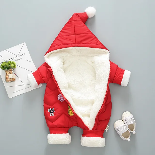 2019 детские зимние утепленные комбинезоны одежда для мальчиков и девочек