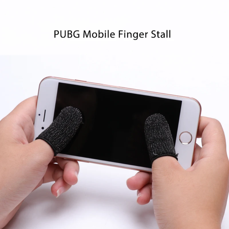 Fingertip Sweatproof cover pubg сенсорный экран телефон игры BUBG геймпад вязание пряжи Fingertip Нескользящие Touchable Luvas