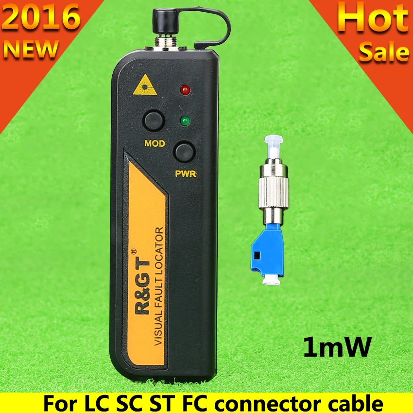 1 мВт красный источник света Визуальный дефектоскоп тестер волоконно