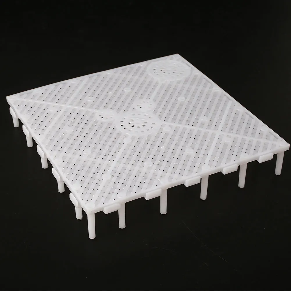 Аквариум нижний песок гравий фильтр доска фильтрационная пластина черный/белый