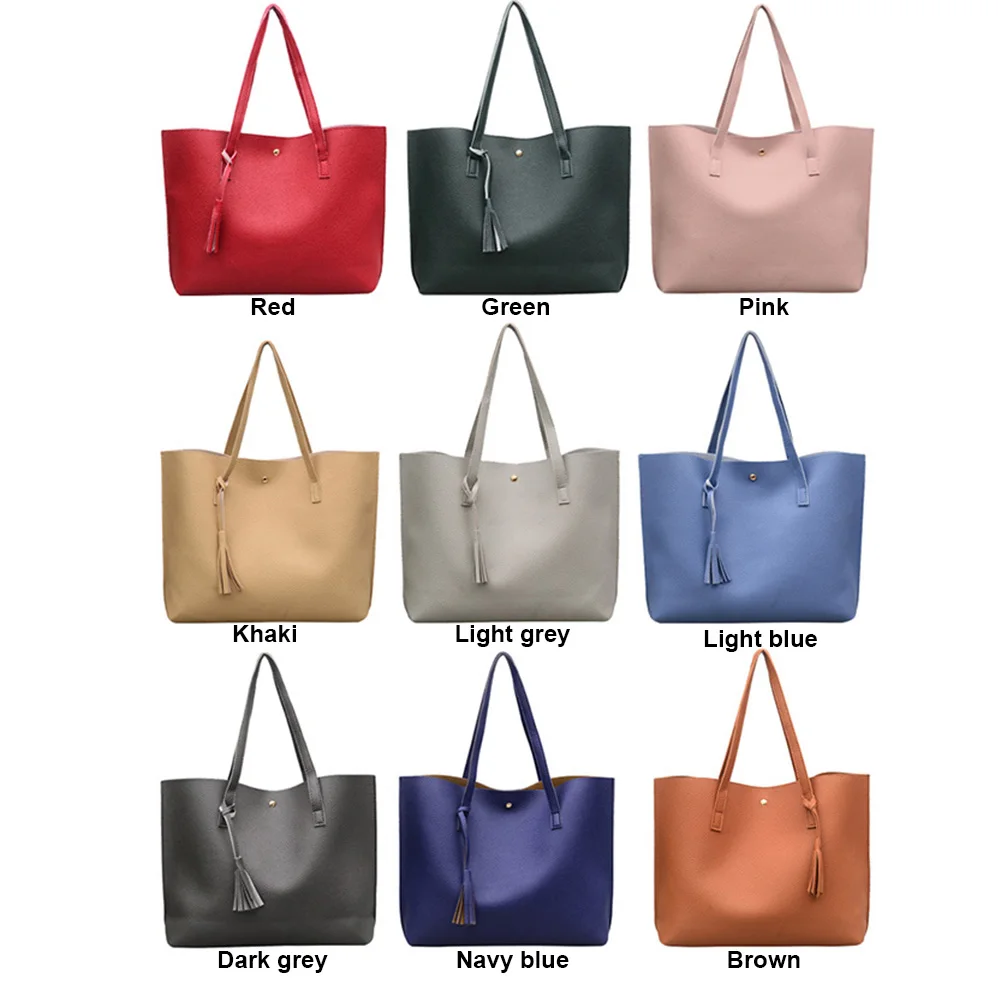 Лидер продаж сумки с бахромой сумка на плечо из искусственной кожи вместительные